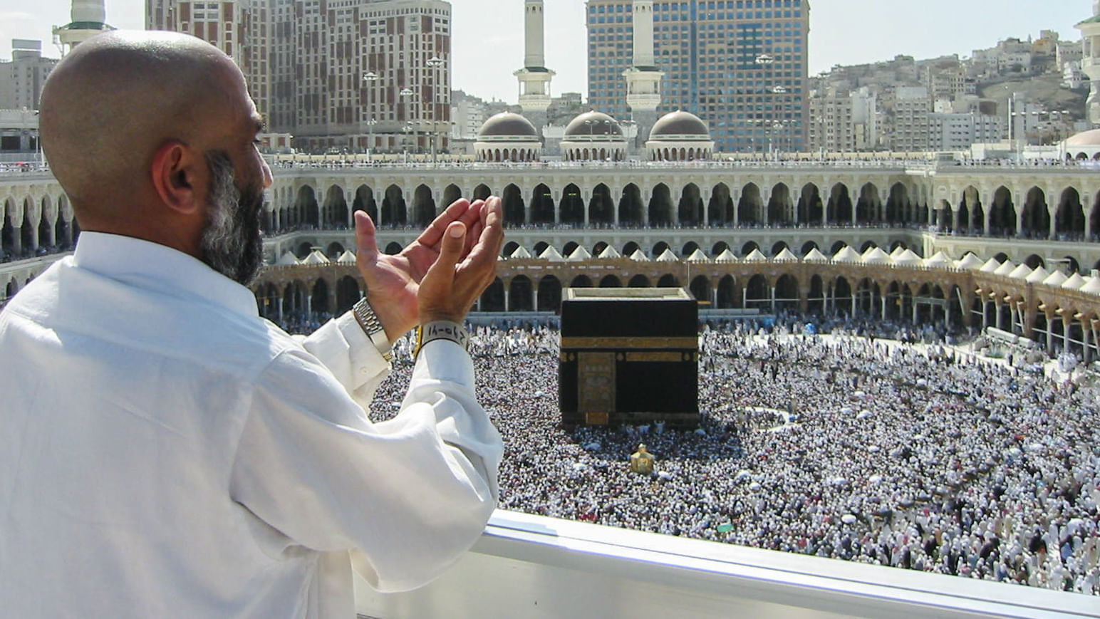 Heilige Moschee in Mekka.