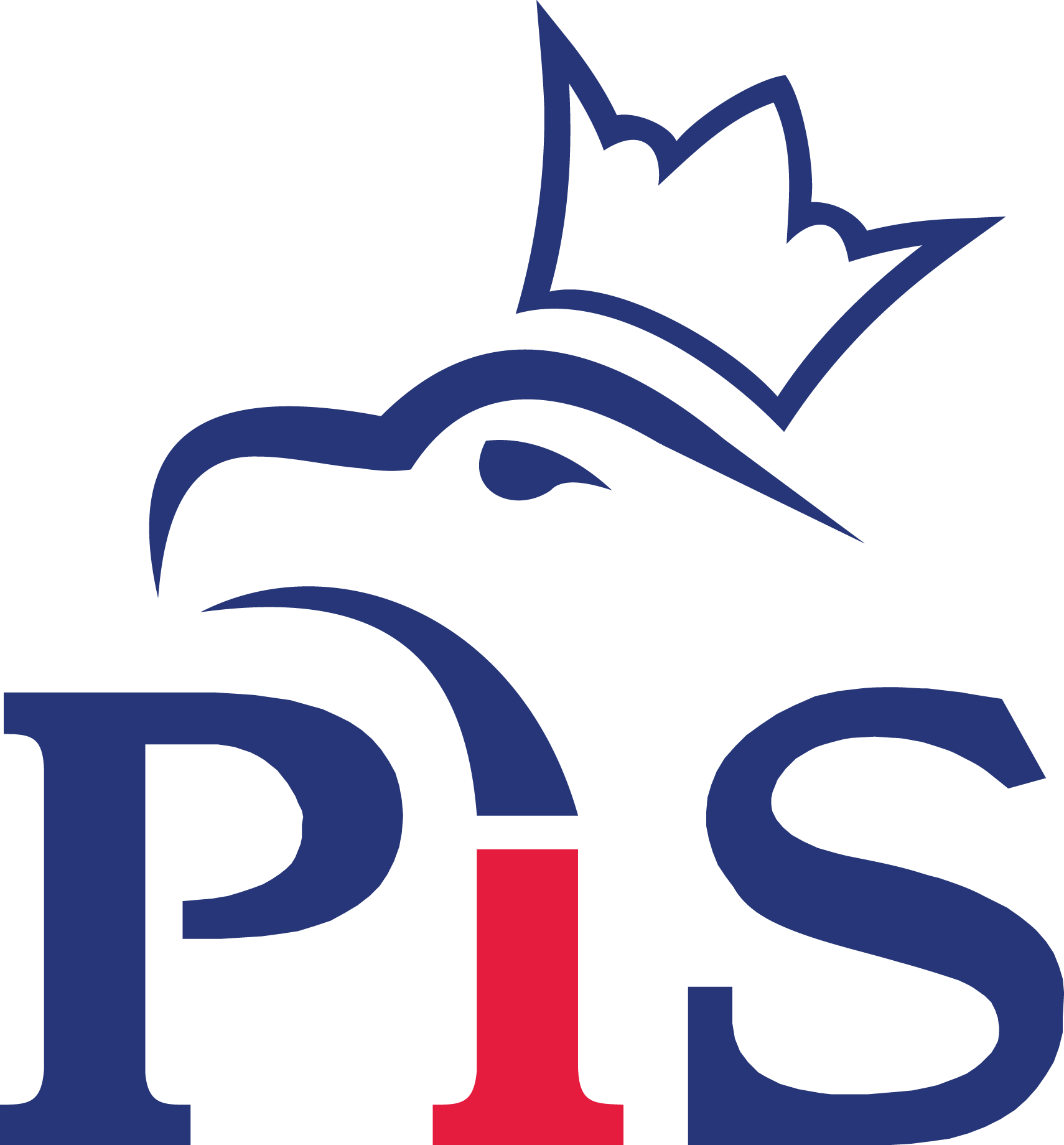 Das Logo der Partei „Recht und Gerechtigkeit“ (PiS)
