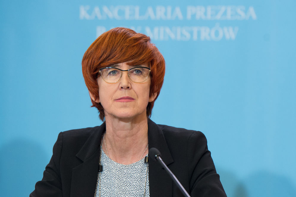 Familienministerin Elżbieta Rafalska.