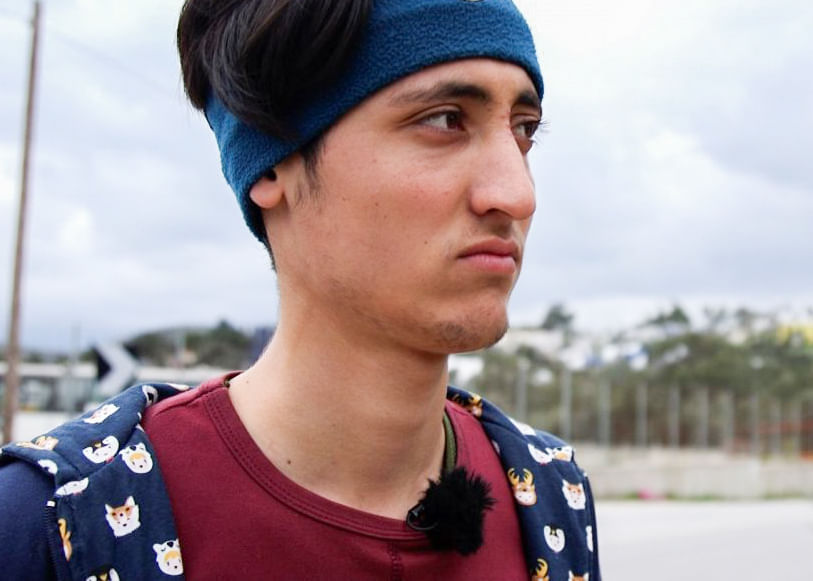 Ali, 18 Jahre alt, aus Afghanistan.