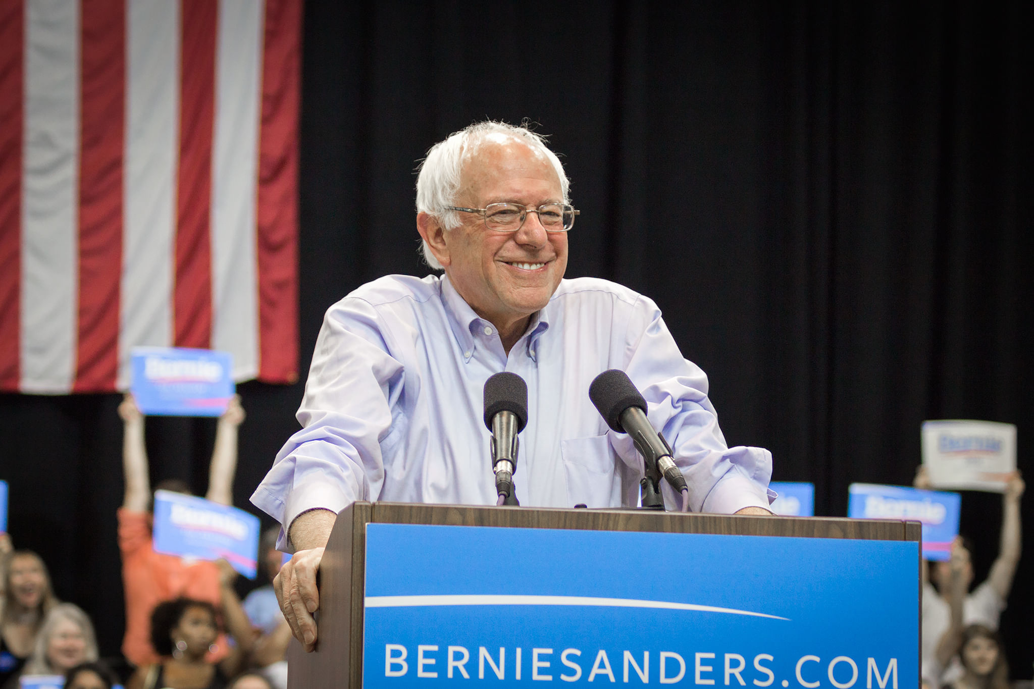 Bernie Sanders, wollte 2016 für die Demokraten Präsidentschaftskandidat werden