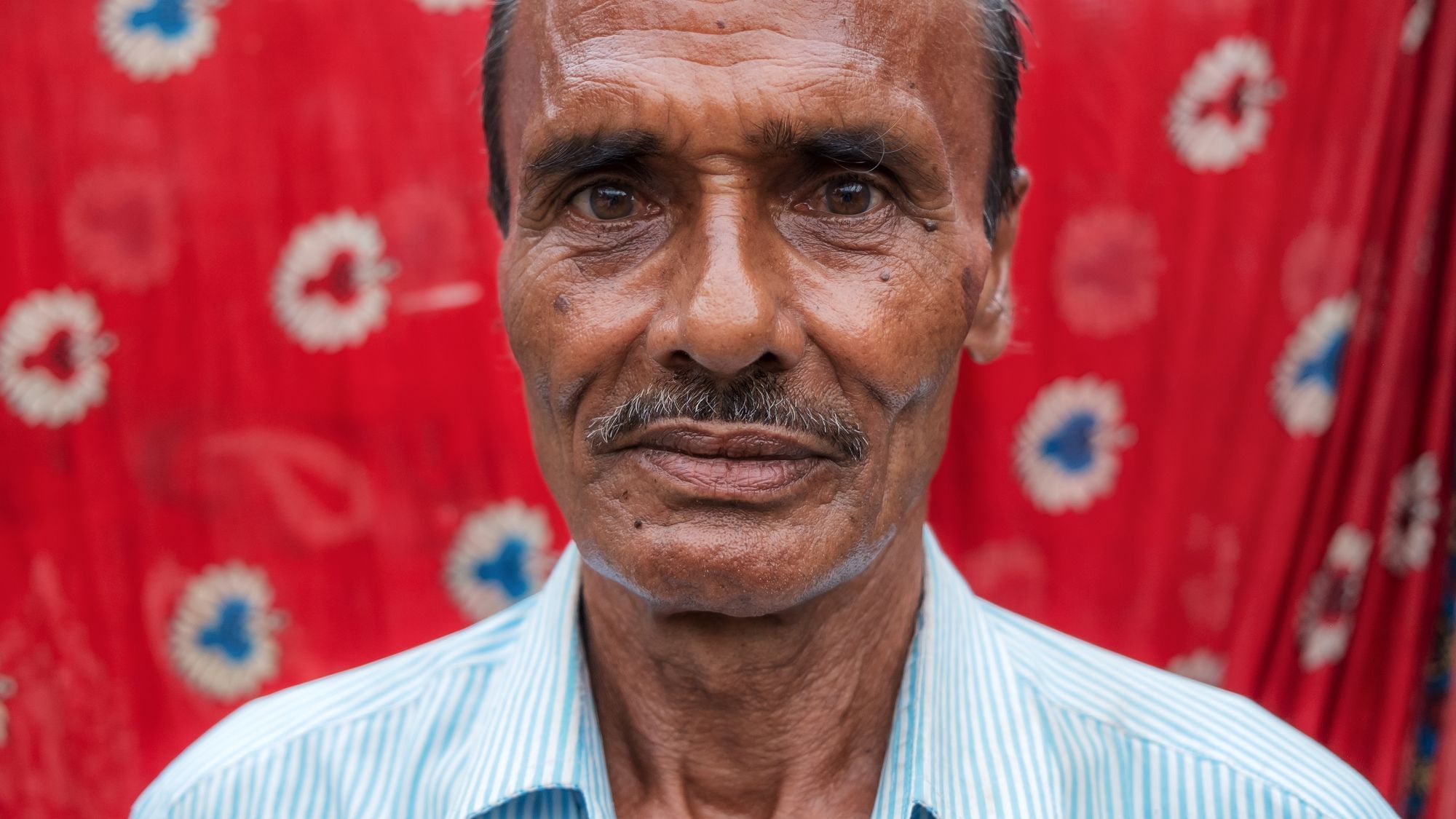 Hari Podo, ein Landwirt in Gopalgonj, nutzt eine traditionelle Anbautechnik.