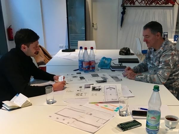 Christian Gesellmann und Dr. Motte