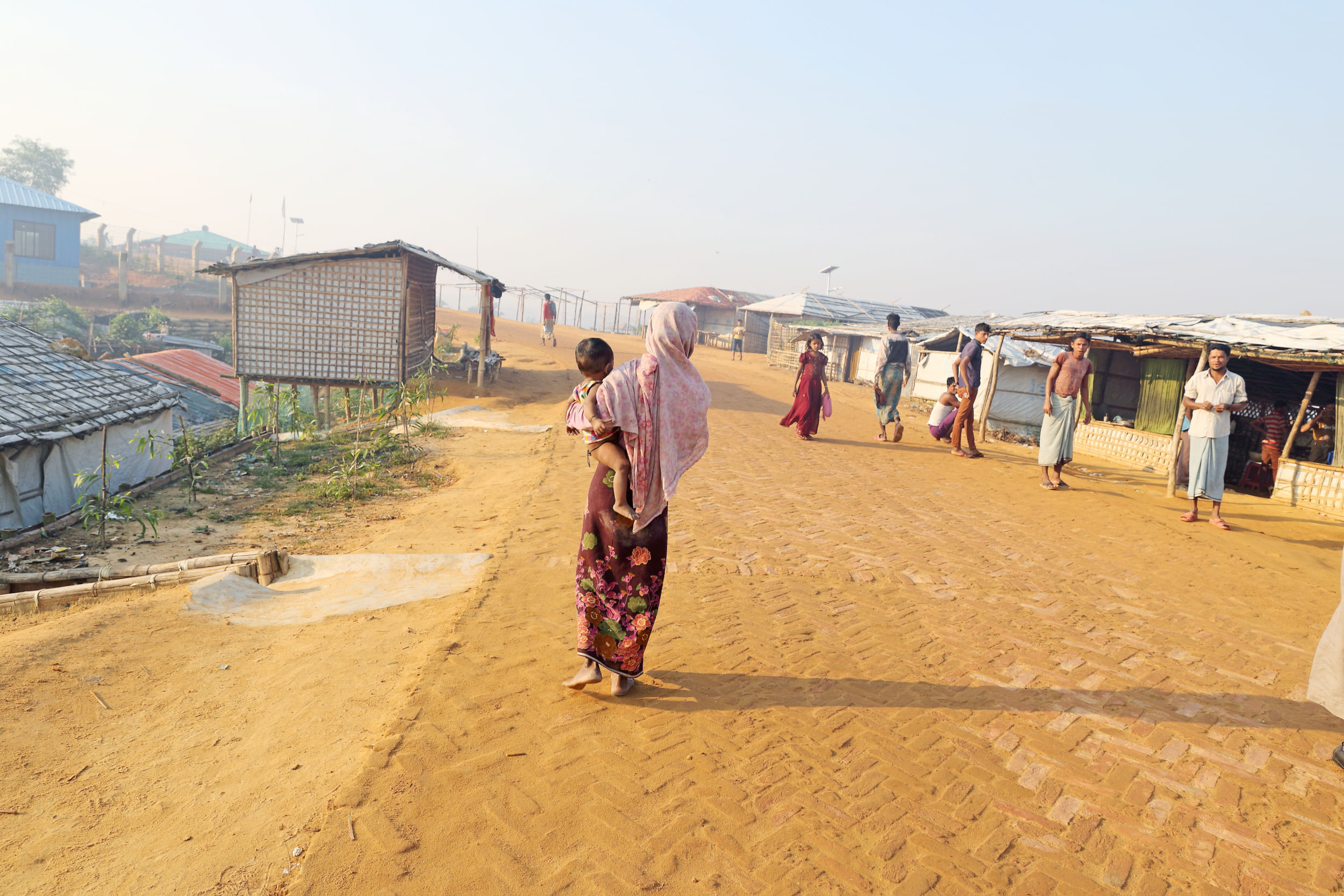 Das Flüchtlingslager Kutupalong in Cox’s Bazar.