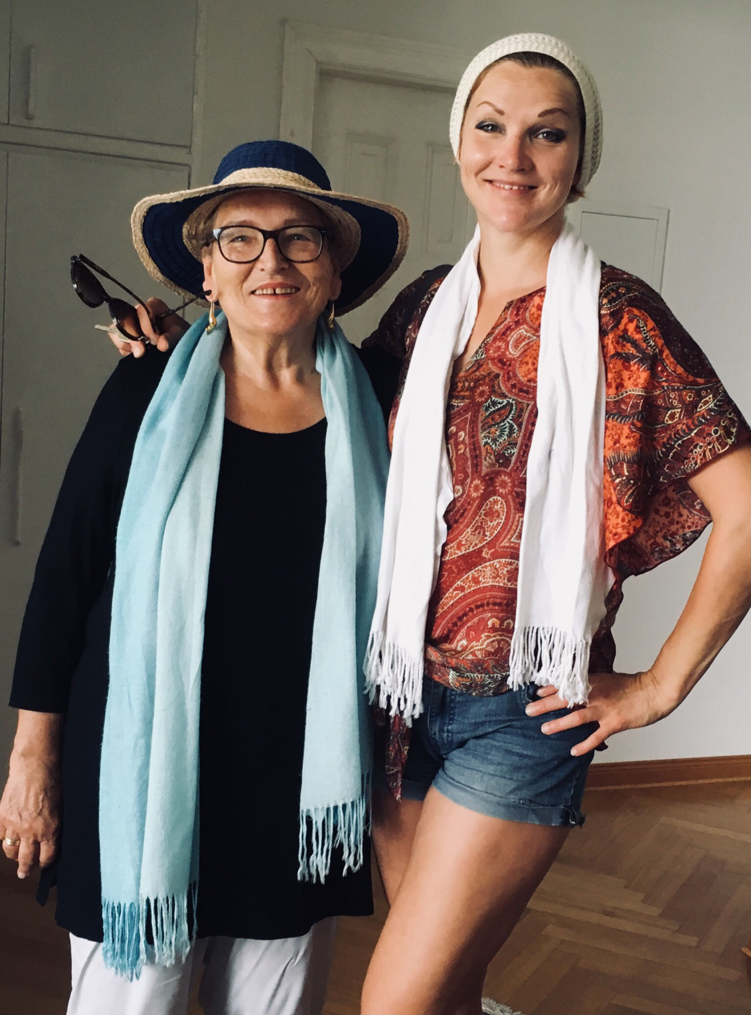 Barbara Stolterfoth heute, mit ihrer Tochter