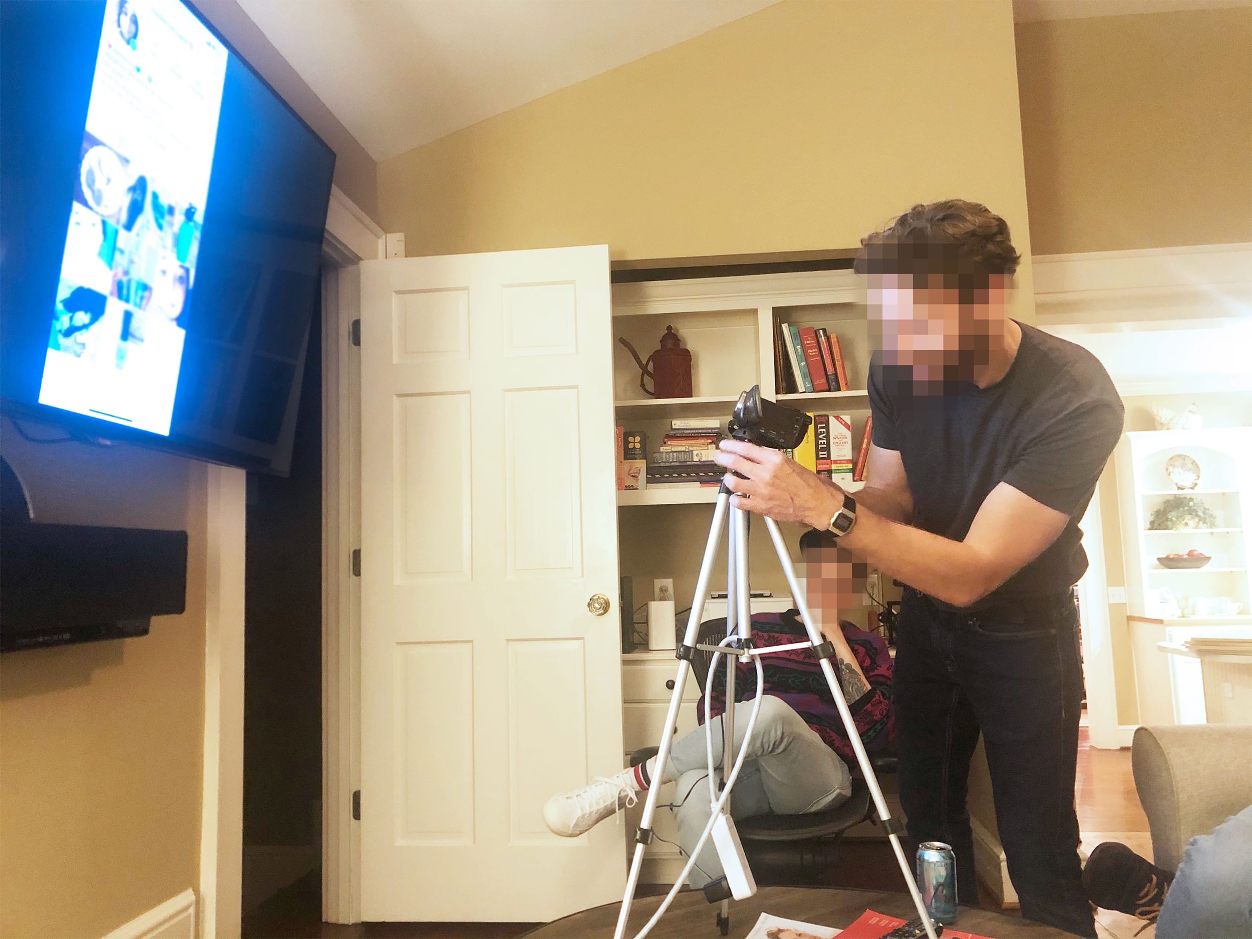 Camcorder für die Beweissicherung.
