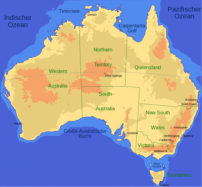 In Australien brennen momentan viele Orte. Aber im Fokus der Debatte und dieses Artikels stehen die Brände im Südosten, in New South Wales und in Victoria.