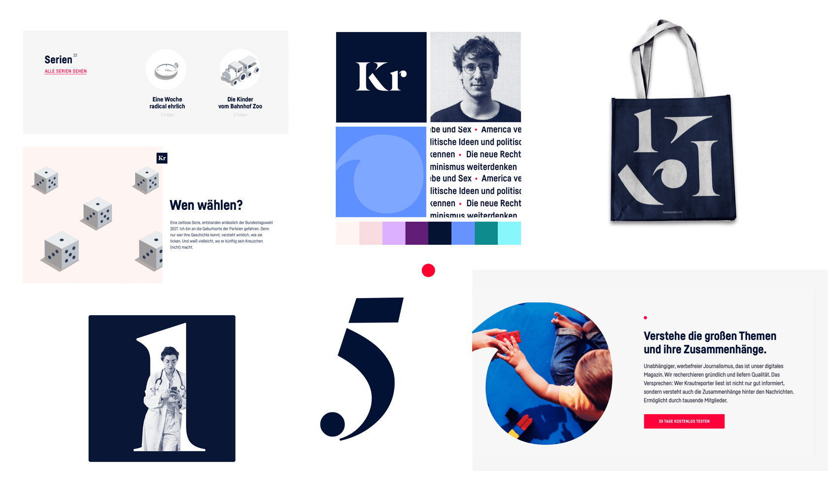 Das neue Krautreporter Design.