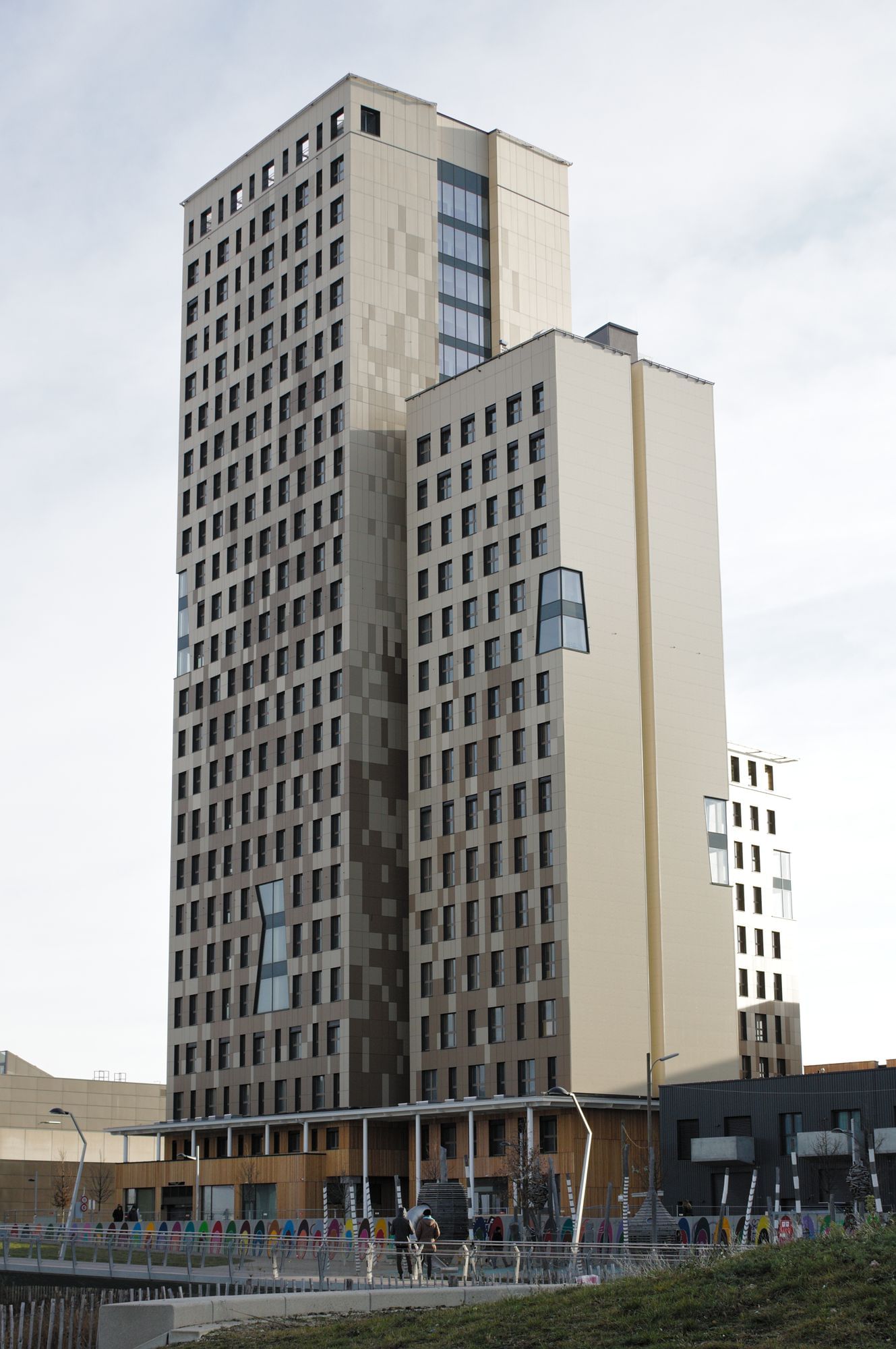 Hochhaus aus Holz