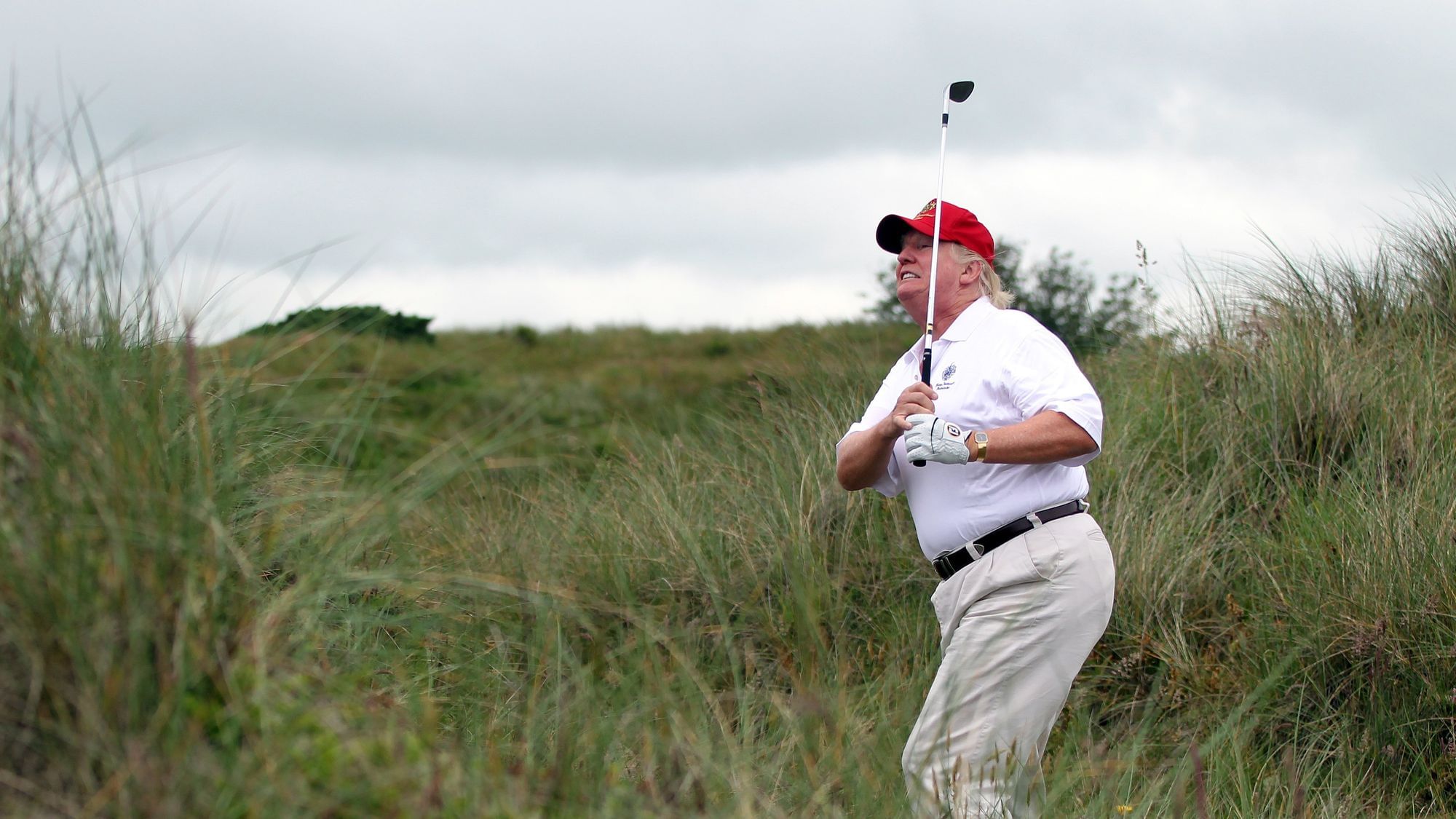 Trump beim Golfen