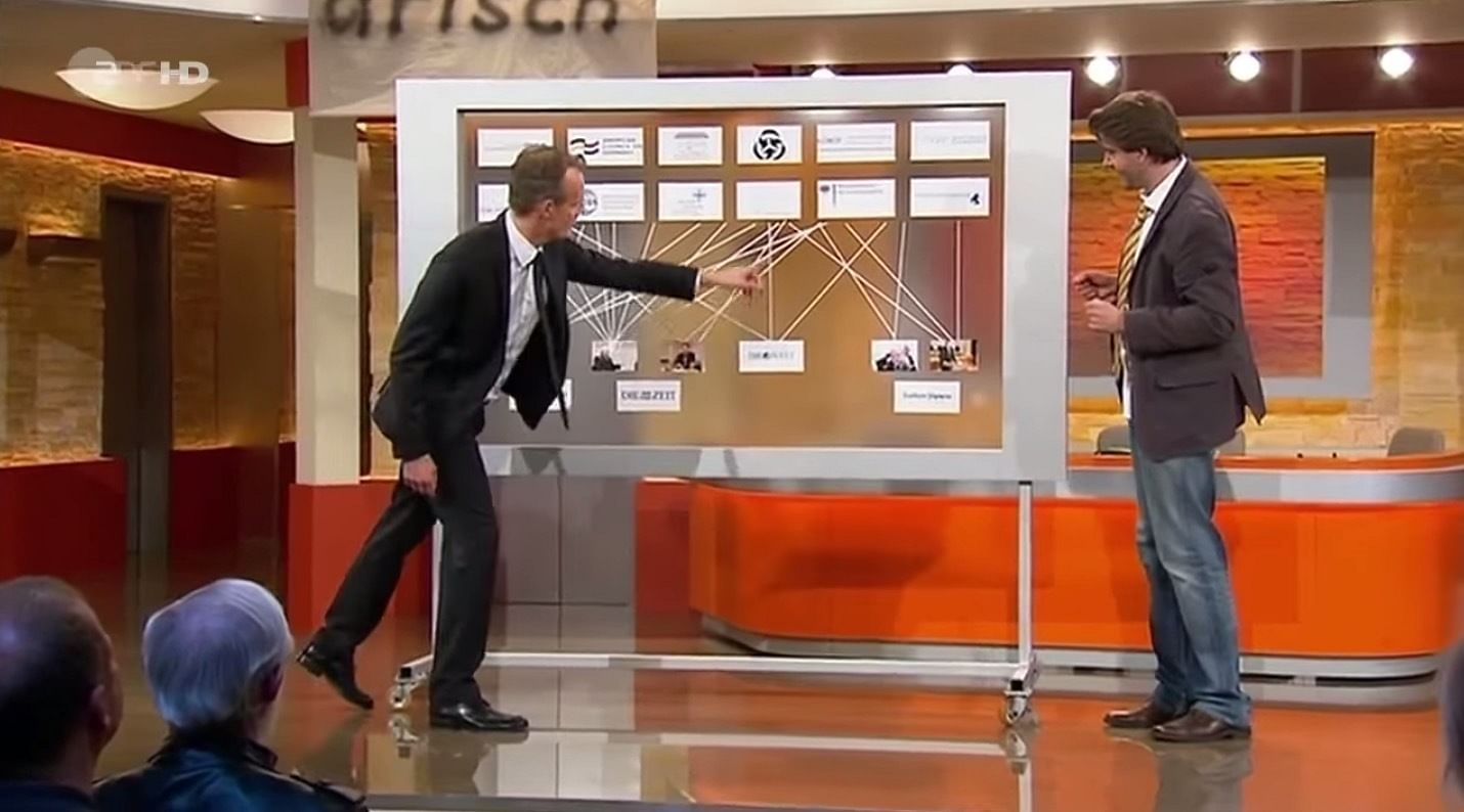 Uthoff und Wagner demonstrieren die engmaschigen Netzwerke wichtiger Journalisten.