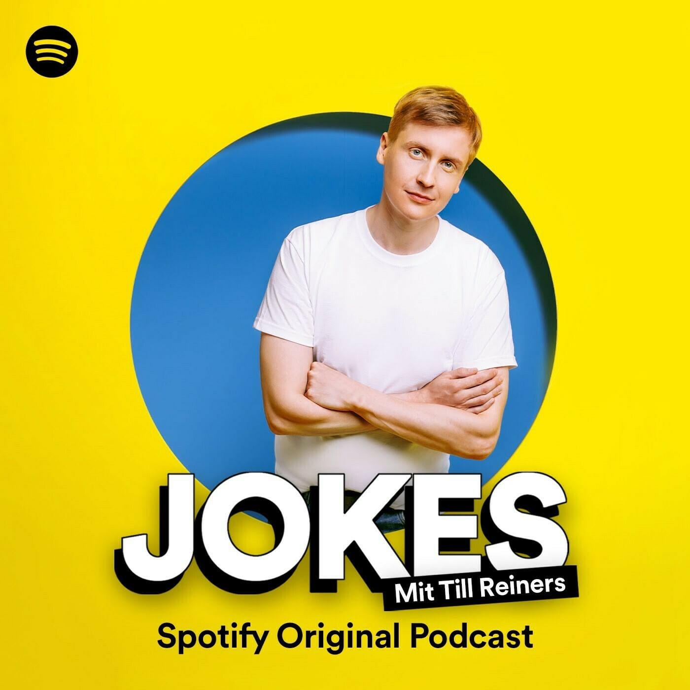 Das Logo vom Spotify-Podcast "Jokes" mit Till Reiners.