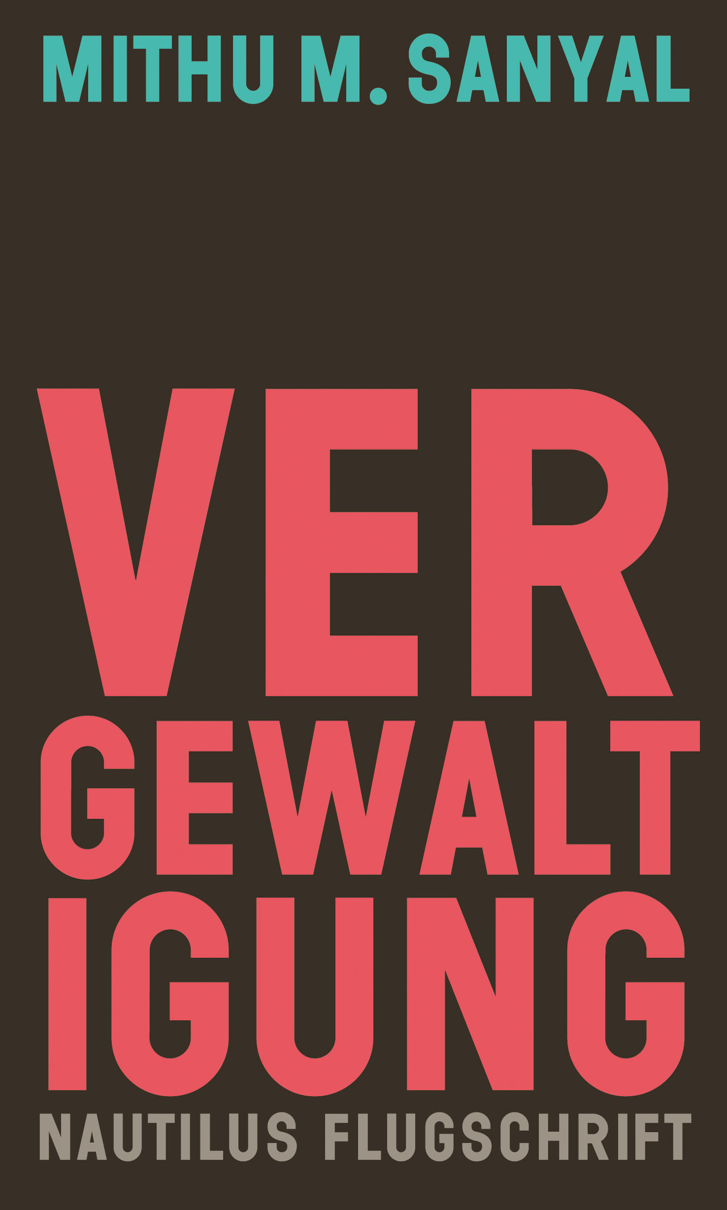 Man sieht das Cover des Buches, auf dem fett das Wort "Vergewaltigung" steht