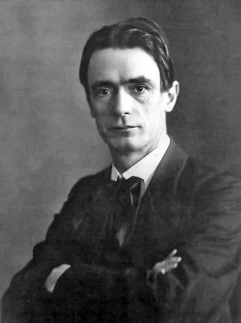 Ein Portrait von Rudolf Steiner.
