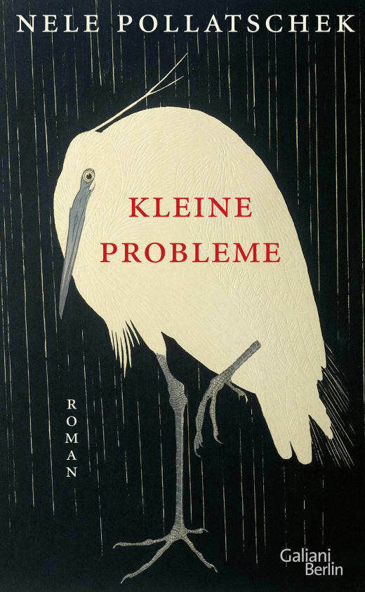 Buchcover: Ein Vogel steht auf einem Bein.