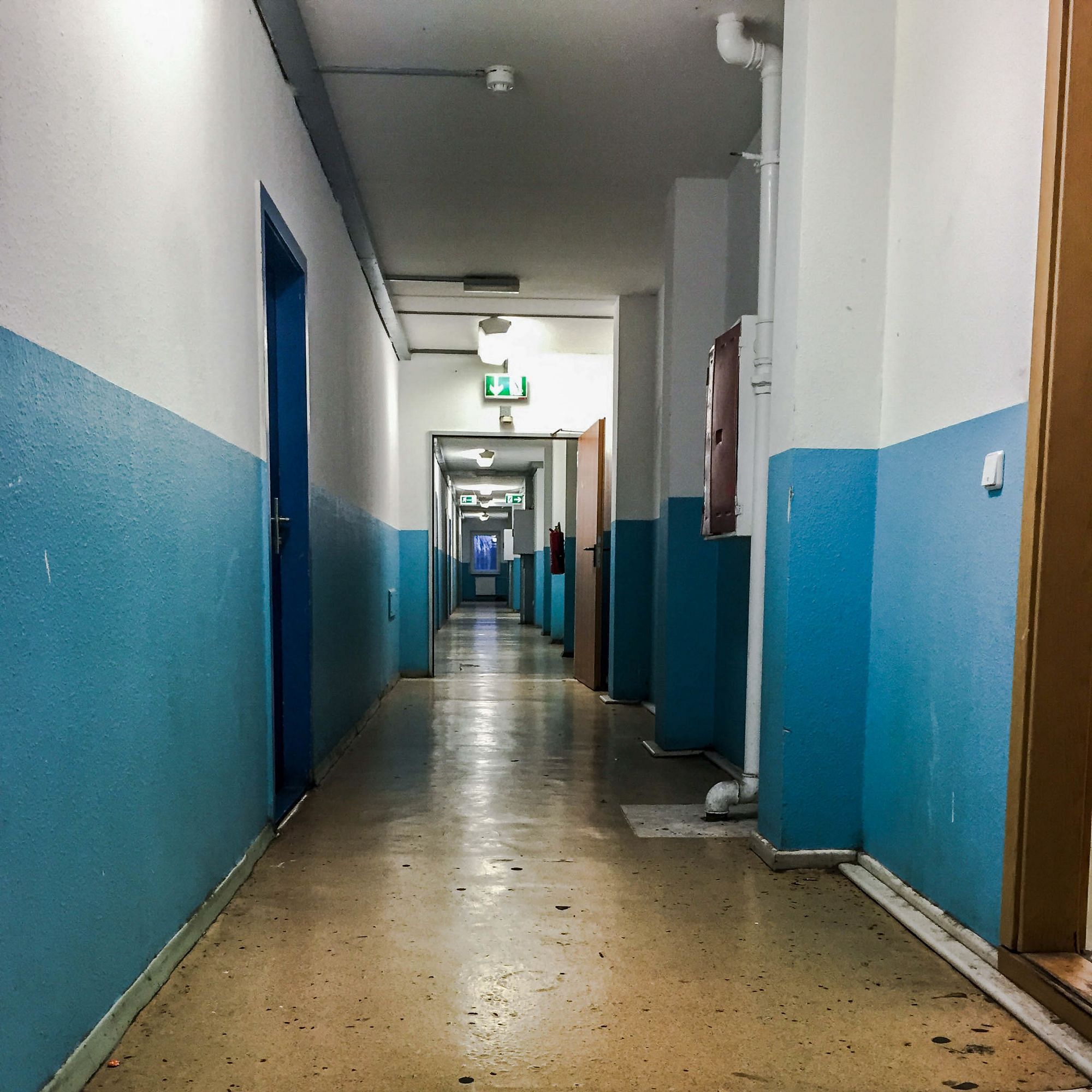 Übergangswohnheim für einen Übergang, der manchmal wenige Monate dauert, manchmal Jahre.