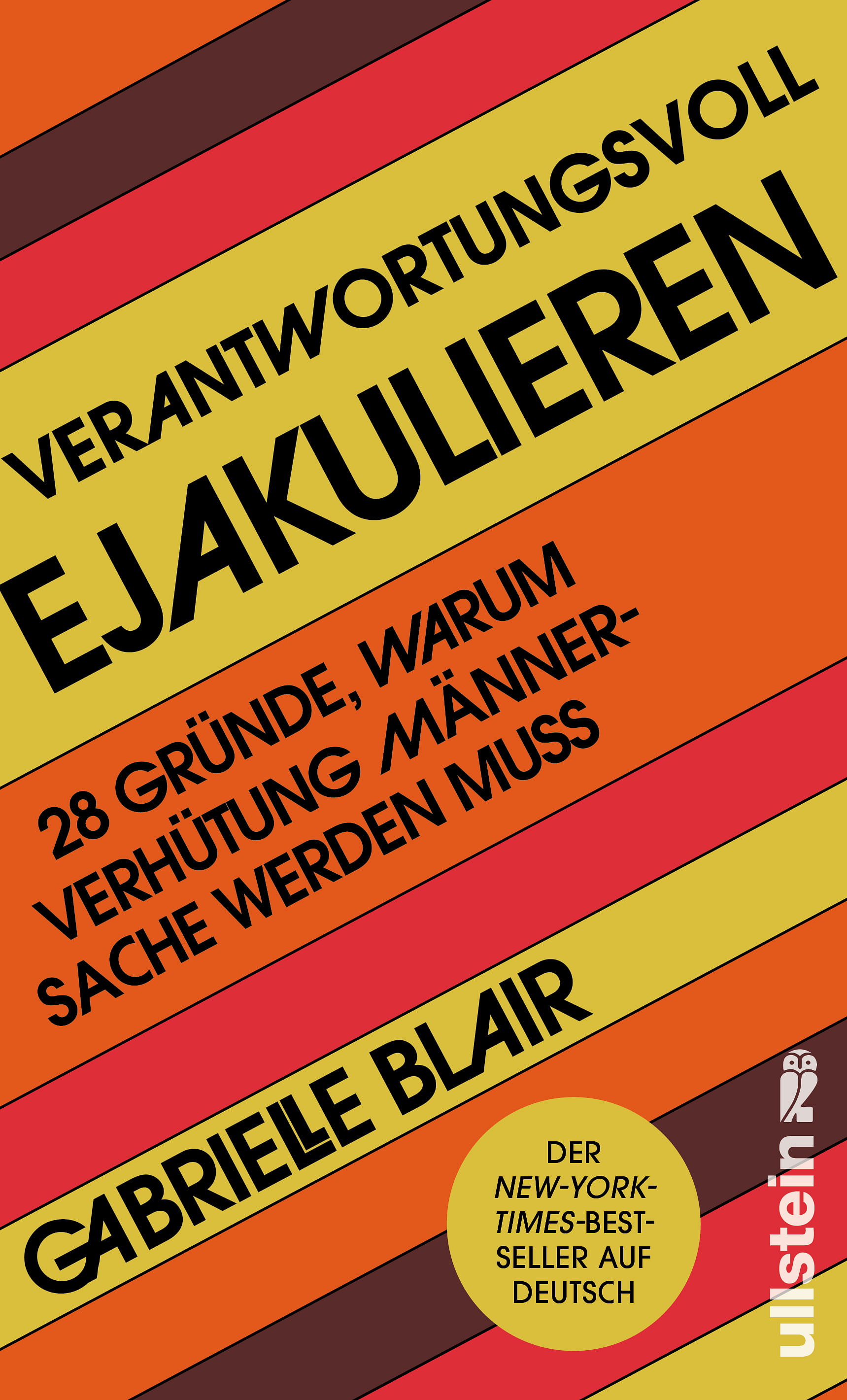 Das Buchcover von „Verantwortungsvoll Ejakulieren“