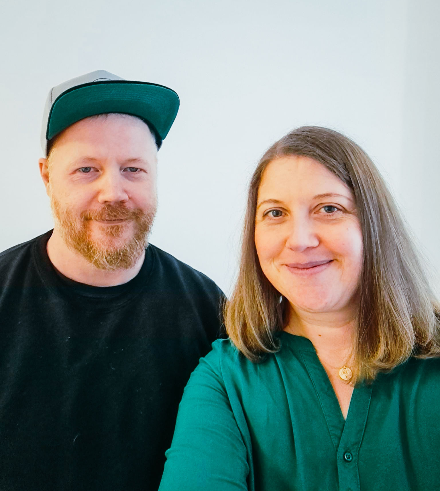 Unser Reporter Martin Gommel und die Journalistin Lena Högemann.