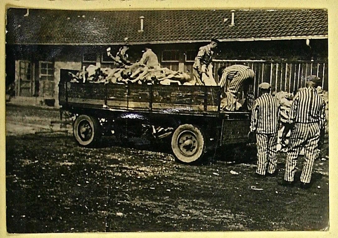 Abtransport der Leichen