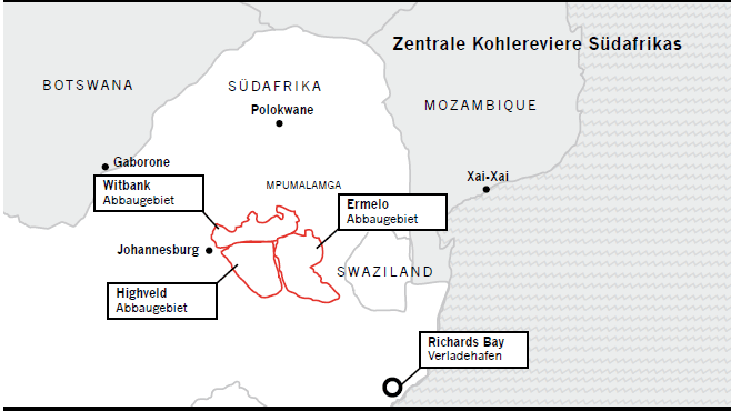 Aus dem "Dossier über Deutschlands Steinkohleimporte"