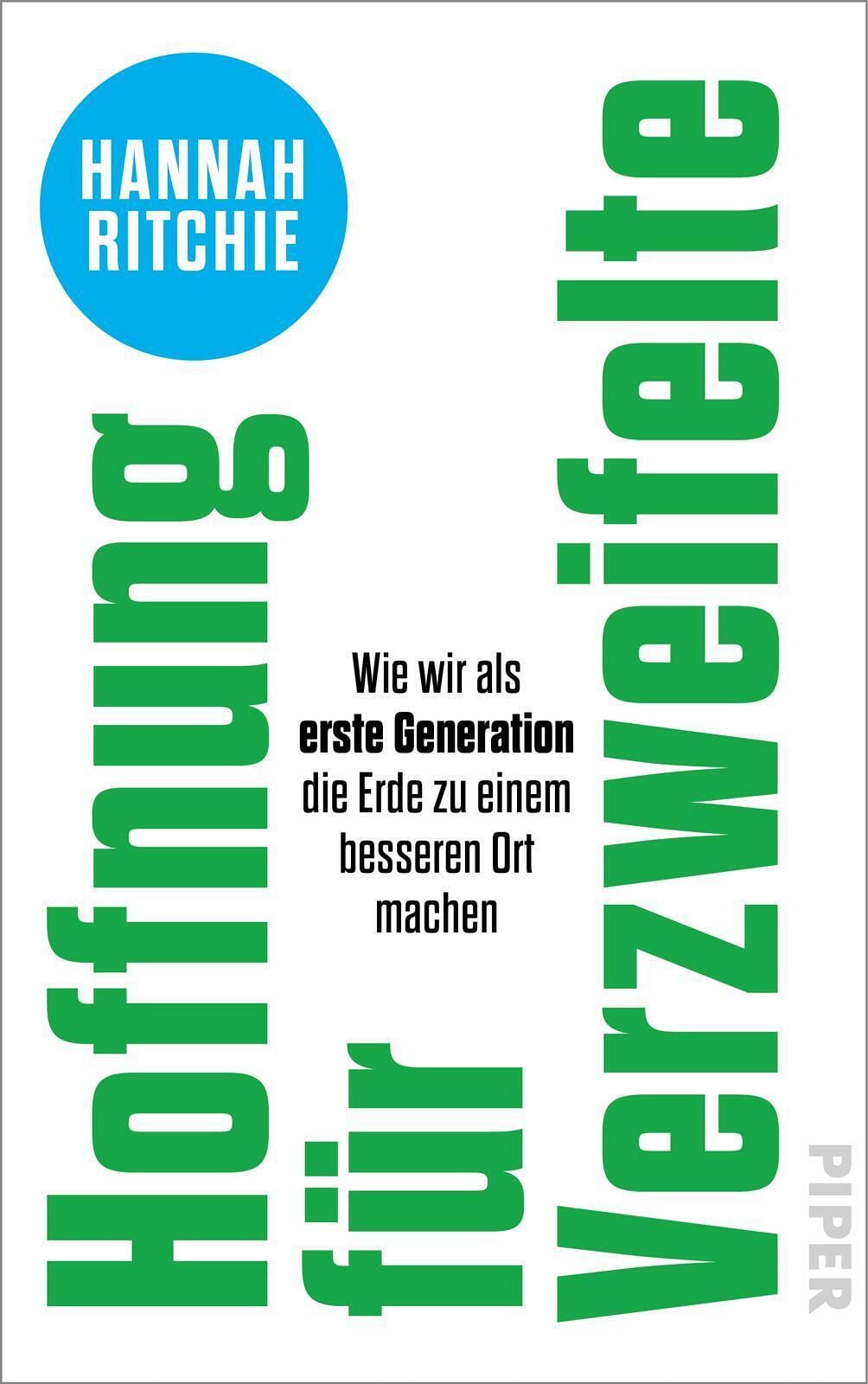 Cover mit grünen Titel "Hoffnung für Verzweilfete"