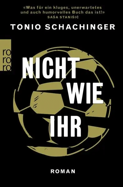 Buchcover: Nicht wie ihr von Tonio Schachinger.