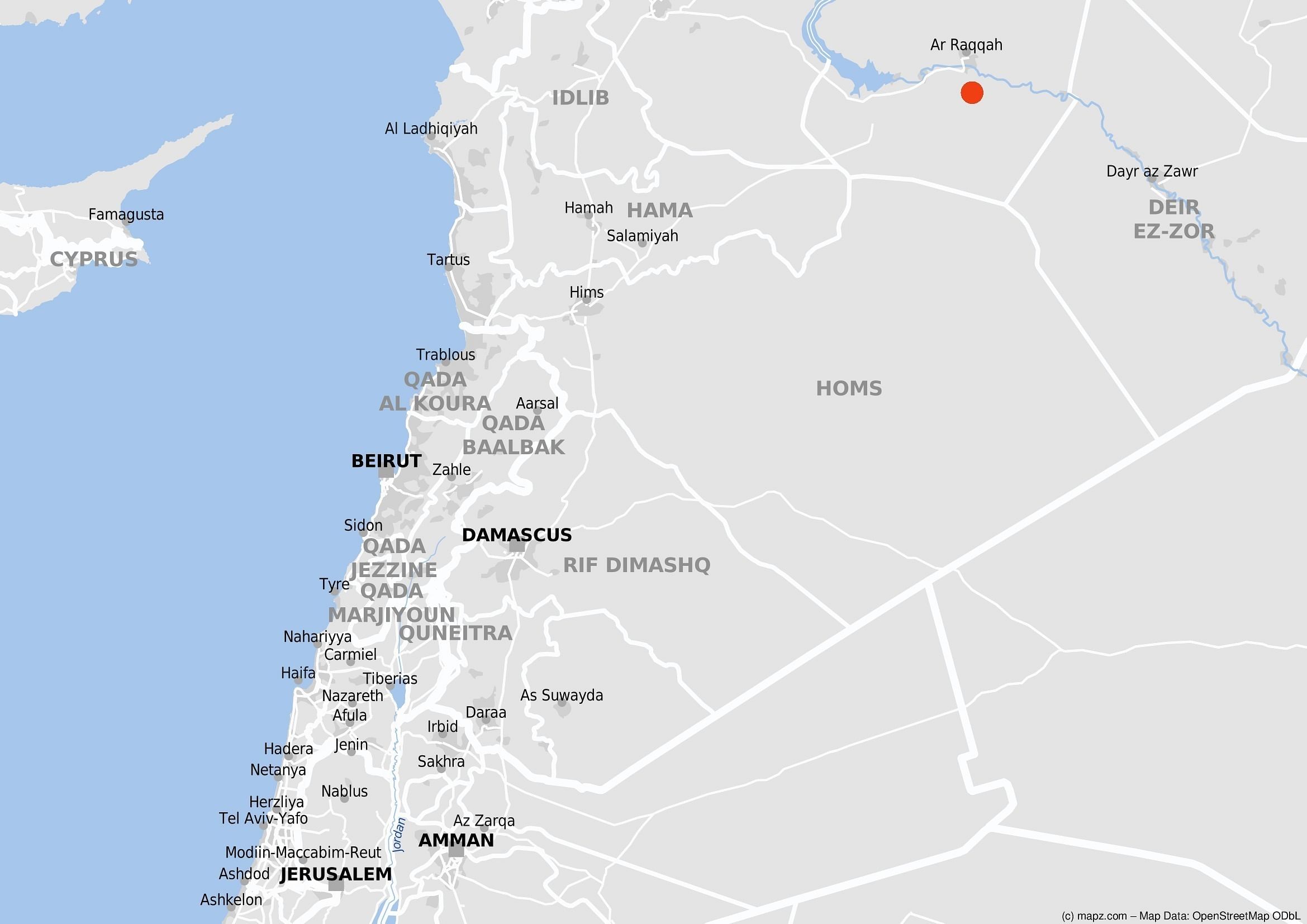 Ar-Raqqa - eine IS-Hochburg