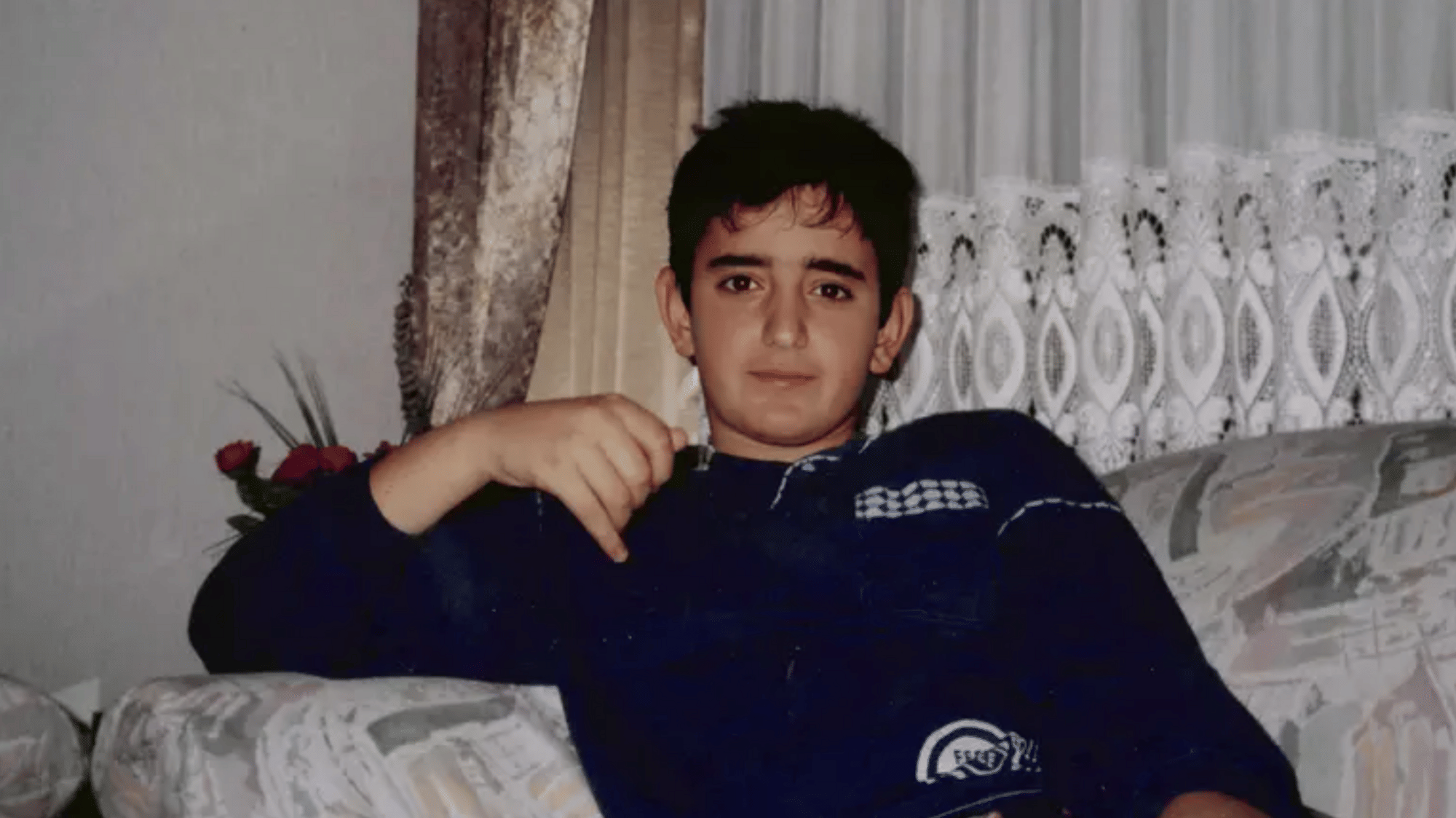 Ein Foto von Haftbefehl als Kind. 