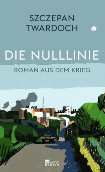 Man sieht das Cover des Buches "Die Nulllinie".